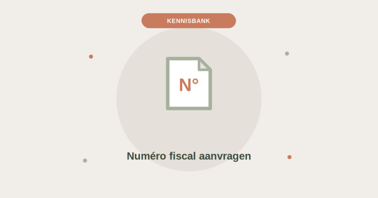 Numéro fiscal aanvragen in Frankrijk